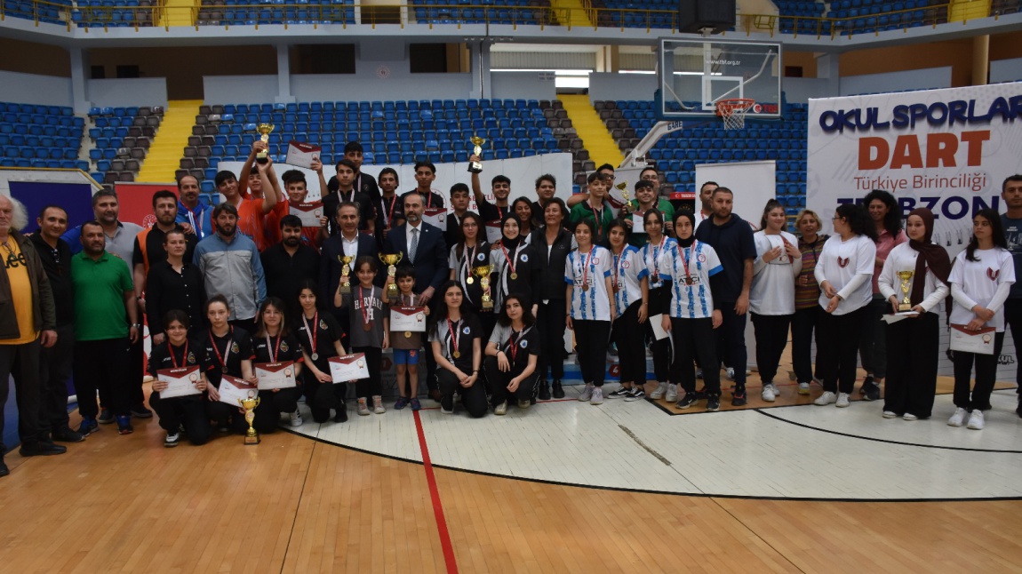 Dart Okullar Arası Spor Müsabakası Genç Kızlar Kategorisinde Türkiye 2.si Olduk